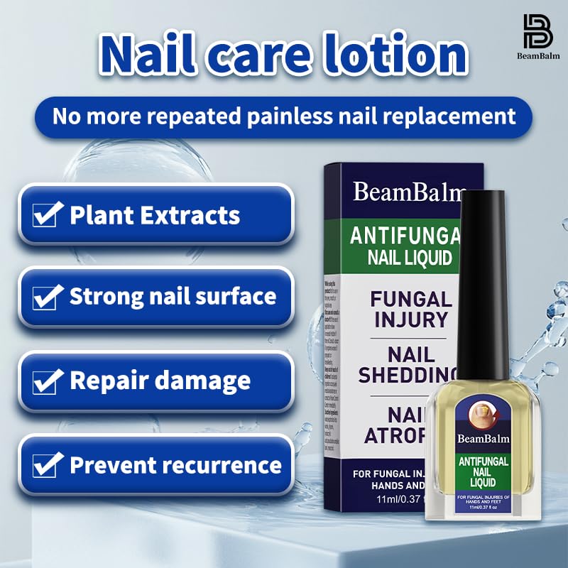Maximum Strength Nail Fungi Treatment, Restore and Repair Damaged, Discolored Nails