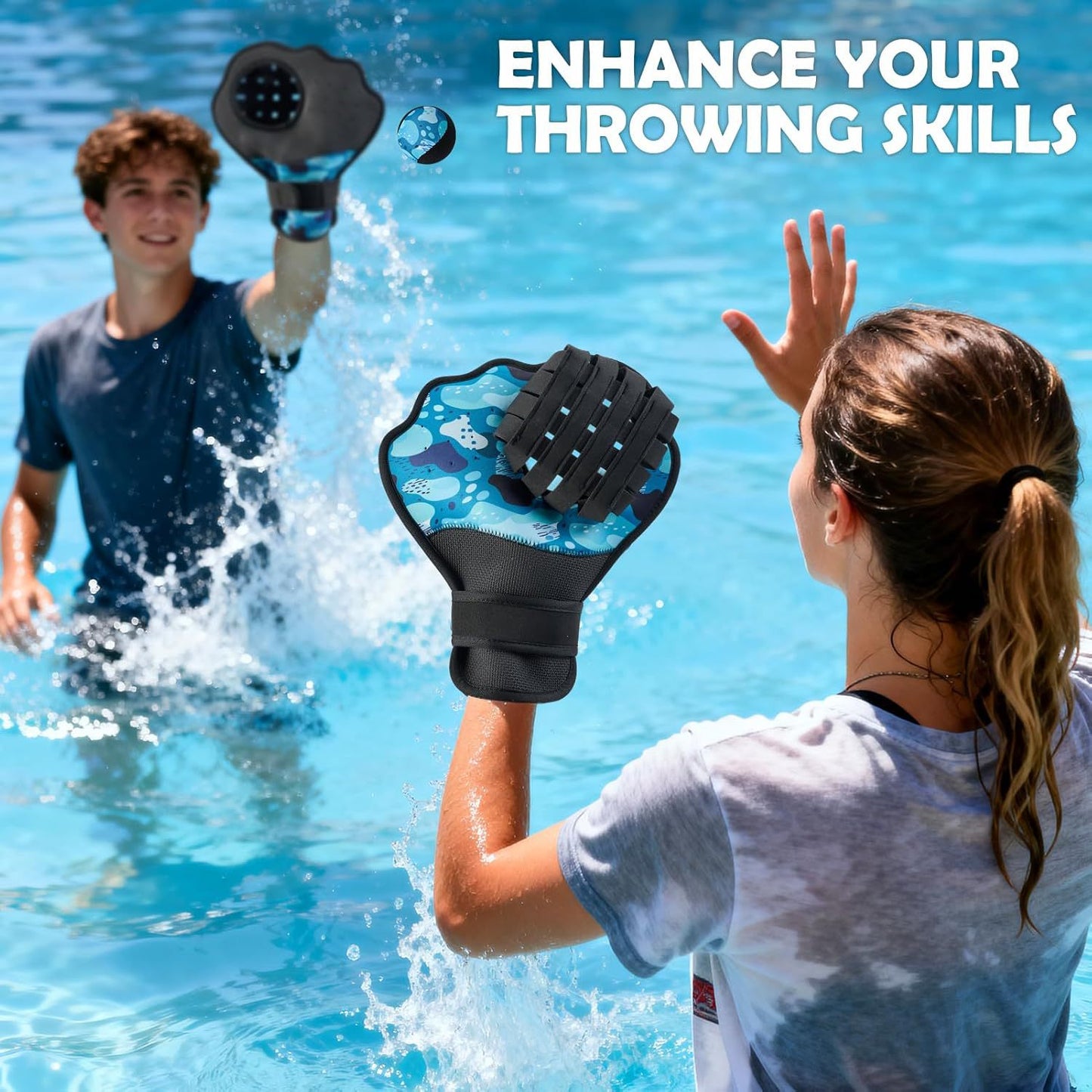 🧤100% Ambidextrous Water Catch Glove