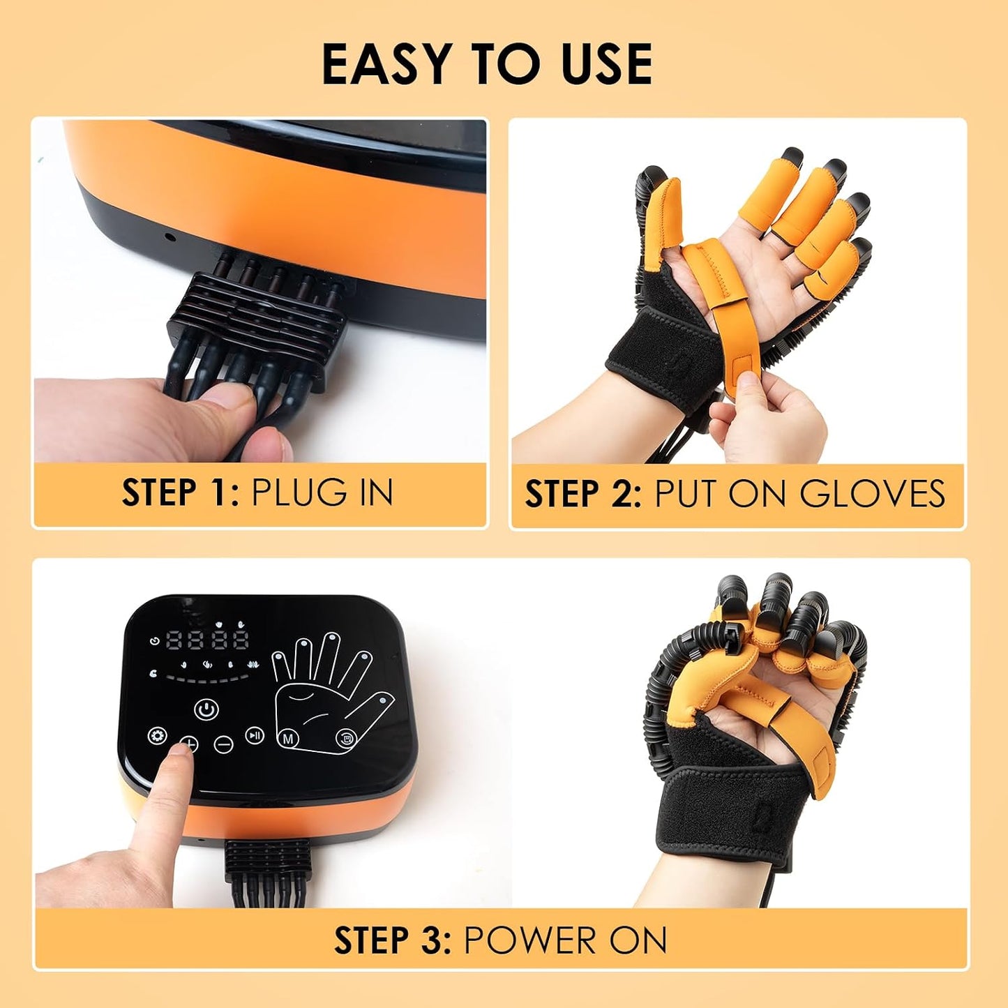 🔥Rehabilitation Robot Gloves-Robotic Stroke Therapy Equipment for Adults-Robotic Hand Recovery Device