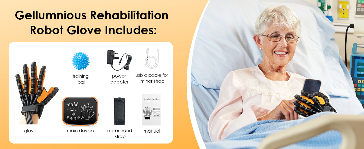 🔥Rehabilitation Robot Gloves-Robotic Stroke Therapy Equipment for Adults-Robotic Hand Recovery Device
