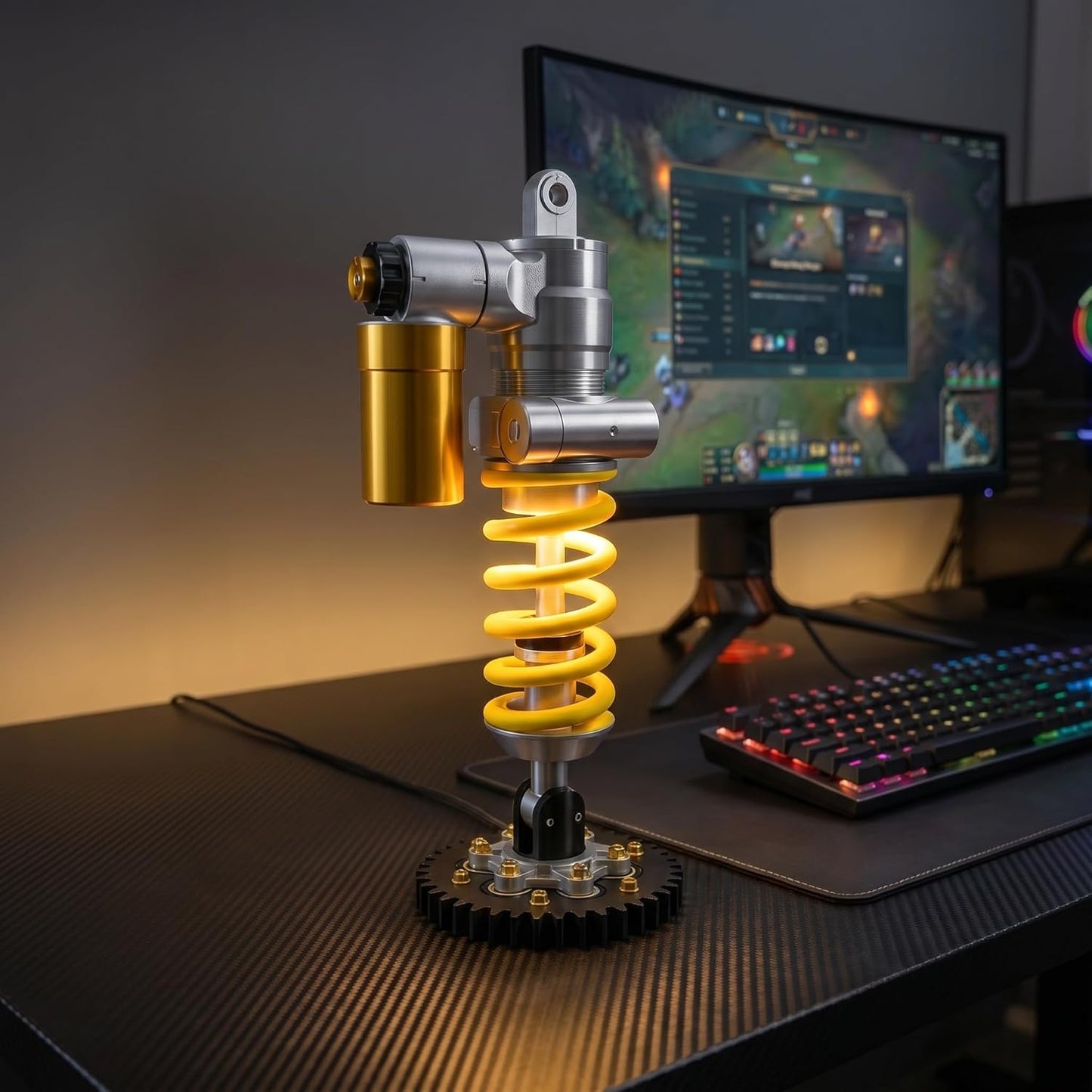 ✨️✨️Shock Absorber Table Lamp, Touch Adjustable Led Night Light
