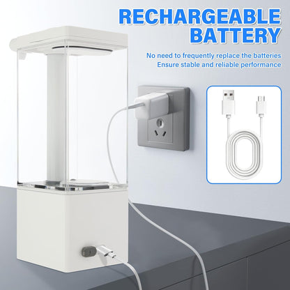 Automatic Soap Dispenser Touchless, 16.57 Oz/490 ml Hand Foam Soap Dispenser with Type-C Charging