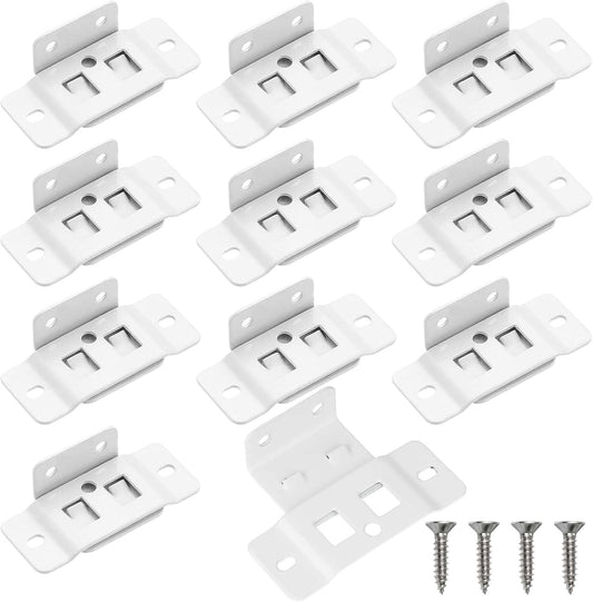 20 Pack Quick Fitting Furniture Joint Bracket with Screws