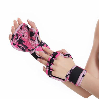 🏋🏻🧤Weight Lifting Gloves, Wrist Wraps Wrist Straps for Weightlifting, Lifting Wrist Wraps Gym Gloves