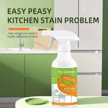 🧽🫧Electrolyzed Ion Kitchen Cleaner Spray, Natural Enzyme Formula Liquid Cleaner for Household Appliances & Easy Cleaning Solution