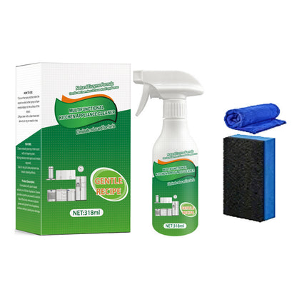 🧽🫧Electrolyzed Ion Kitchen Cleaner Spray, Natural Enzyme Formula Liquid Cleaner for Household Appliances & Easy Cleaning Solution