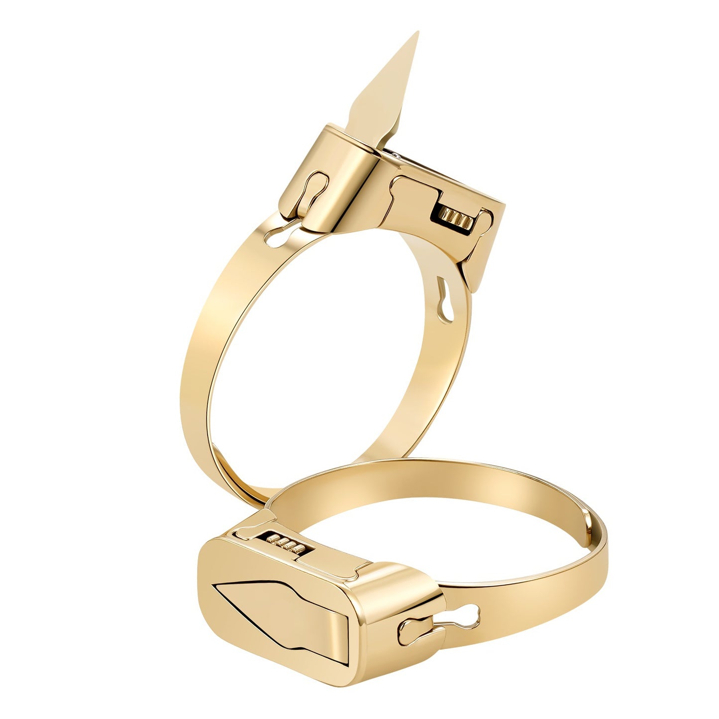 Metal Self Defense Ring Knife