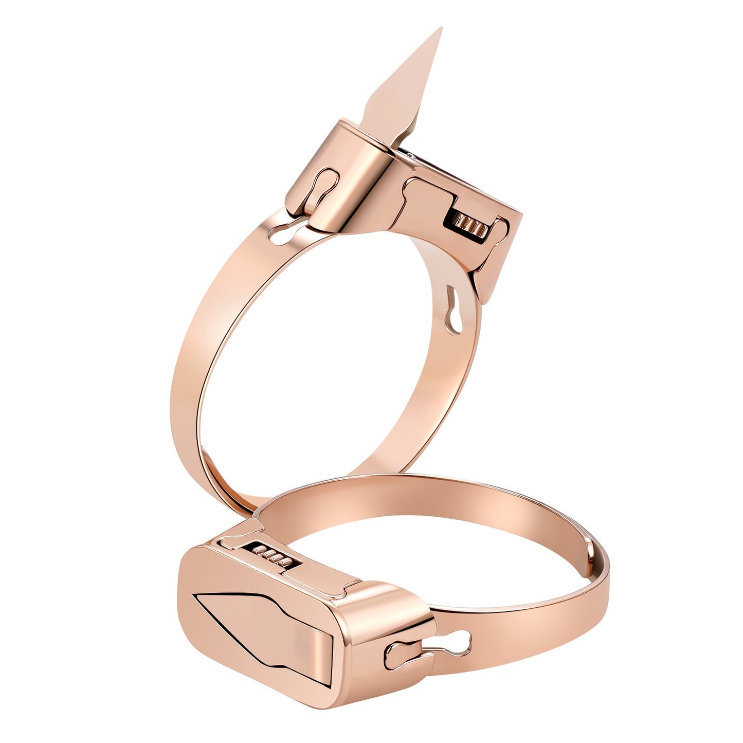 Metal Self Defense Ring Knife