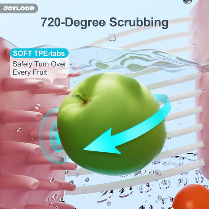 Fruit Washer and Spinner with Brush