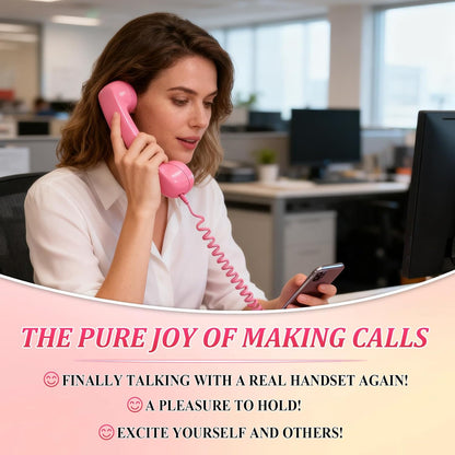 📞2026 New Retro Style Type-C Phone Handset