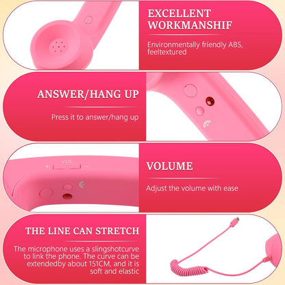 📞2026 New Retro Style Type-C Phone Handset
