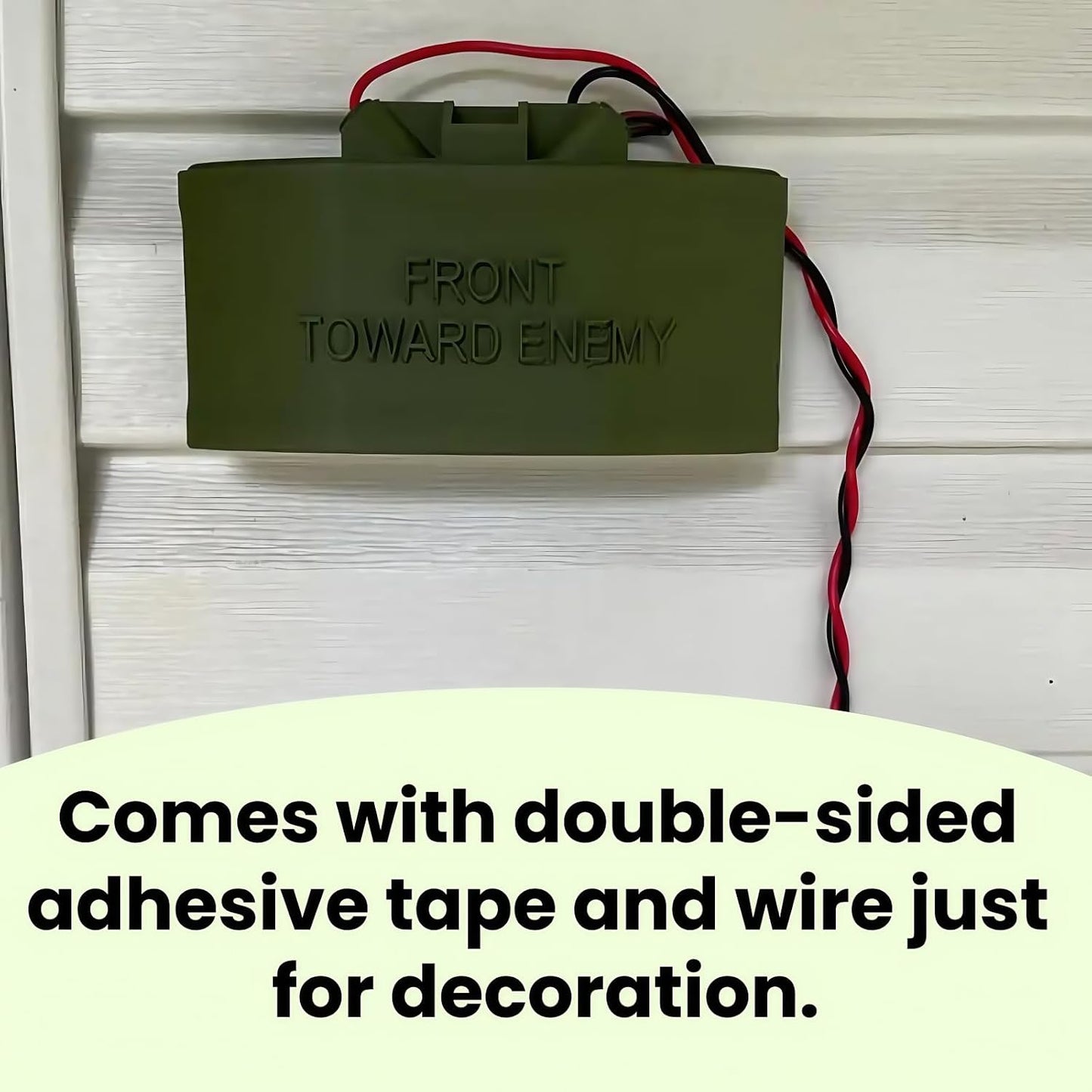 💣💥Claymore Doorbell Replica,Funny Gift for Pranks and Security,Gag Prop Joke,Doorbell Gift