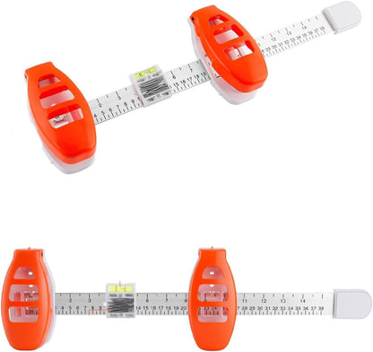 3-in-1 Picture Hanging Tool, Magnetic Nail Hanger with Level Ruler, No Hammer Wall Mount Tool
