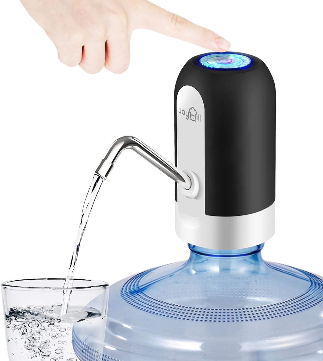 5 Gallon Water Bottle Dispenser, USB Charging Water Bottle Pump, Portable Water Dispenser Pump for Camping