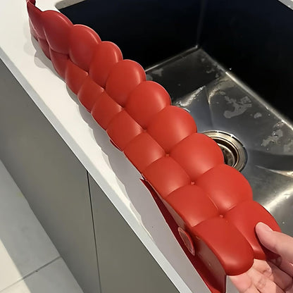 20" Silicone Sink Splash Guard with Strong Suction Cups