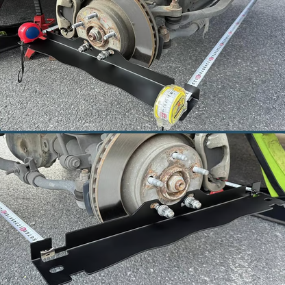 🛠️Pair of Wheel Alignment Tools – Heavy-Duty Toe-In Positioning Plates with Hanging Holes for Easy Wall Storage