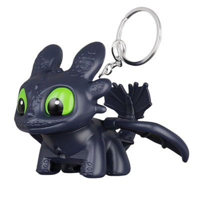 ✨️✨️4 PCS Flexible Dragon Keychain Articulated Keychain Toy with Movable Body Segments for Keys, Backpack, Bag Charm, Desk Display