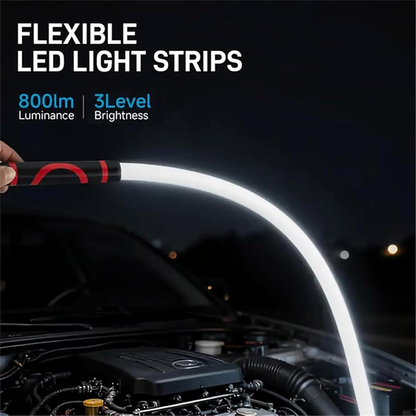 (Free Shipping)Bendable LED Flashlight Stick, 2026 Upgraded 27" Flexible LED Work Light, Rechargeable Portable LED Flashlight Stick with and 3 Brightness Levels