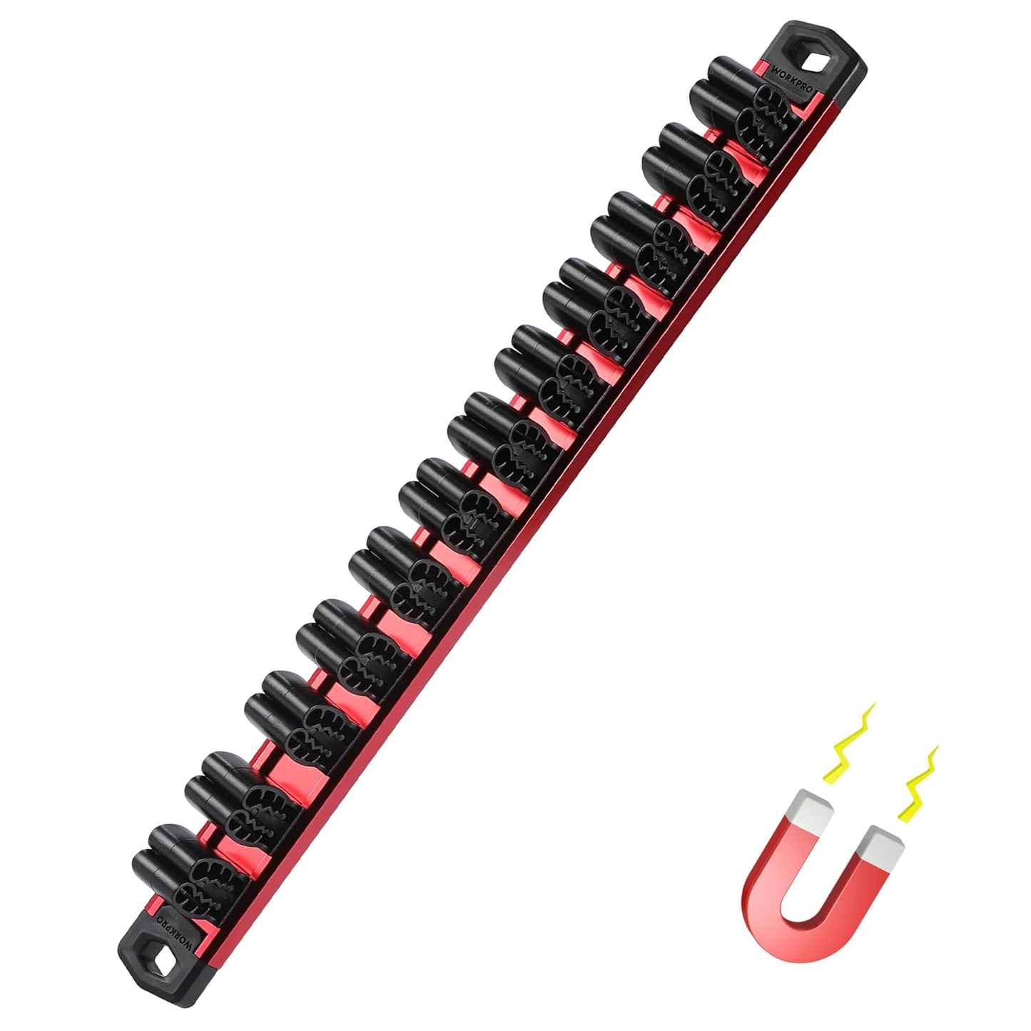 Magnetic Screwdriver Organizer and Wrench Organizer,12-Slot Screwdriver and Wrench Holder