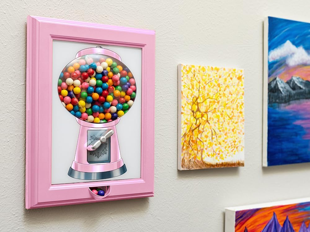 ✨️🍬Candy Dispenser, Gumball Machine in a Frame