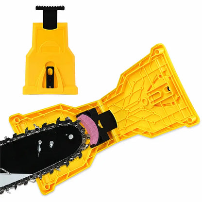 🪚🪚Portable Teeth Chainsaw Sharpener, Proprietary Bar for 14/16/18/20 Inches Two Holes Chain Saw Bar summervibes