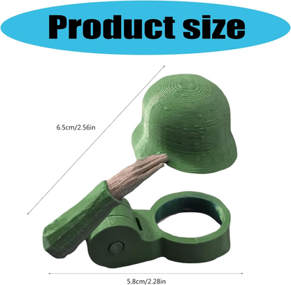 ✨️✨️Soldier Salutes Beer Bottle Caps Helmets Efficient Decorative Designs for Party Veterans Enthusiasts