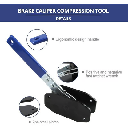 360° Rotating Ratchet Brake Caliper Tool
