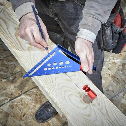 Tall Stair Gauges for Framing Square with Holder and Hook