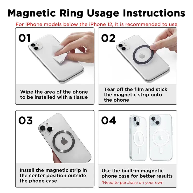 📱🚀5000mAh Magnetic Power Bank for iPhone 12–17 Series, Works Best with MagSafe Case or No Case