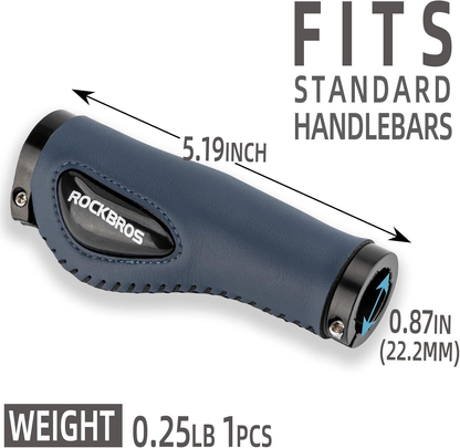 🚲️✨️Bike Handle Grips Ergonomics Design Soft Gel Dual Lock on Bicycle Handlebar Grips