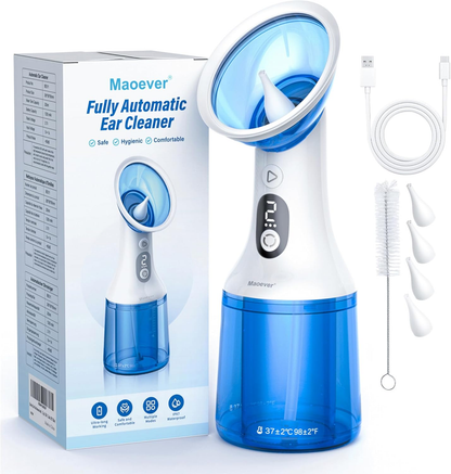 🌊🌊Electric Ear Wax Removal with One-Piece Waste Tank