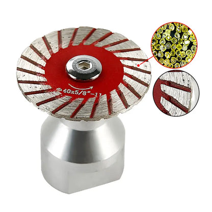 5PCS 1.57"(40MM) Diamond Saw Blades for Granite, Marble, Sandstone, Tombstone & Stone