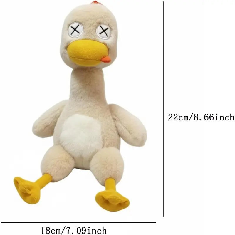 🧲🦆Magnetic Detachable Duck Plush Toy, 8.66 Inch Soft Stuffed Duck with Removable Limbs