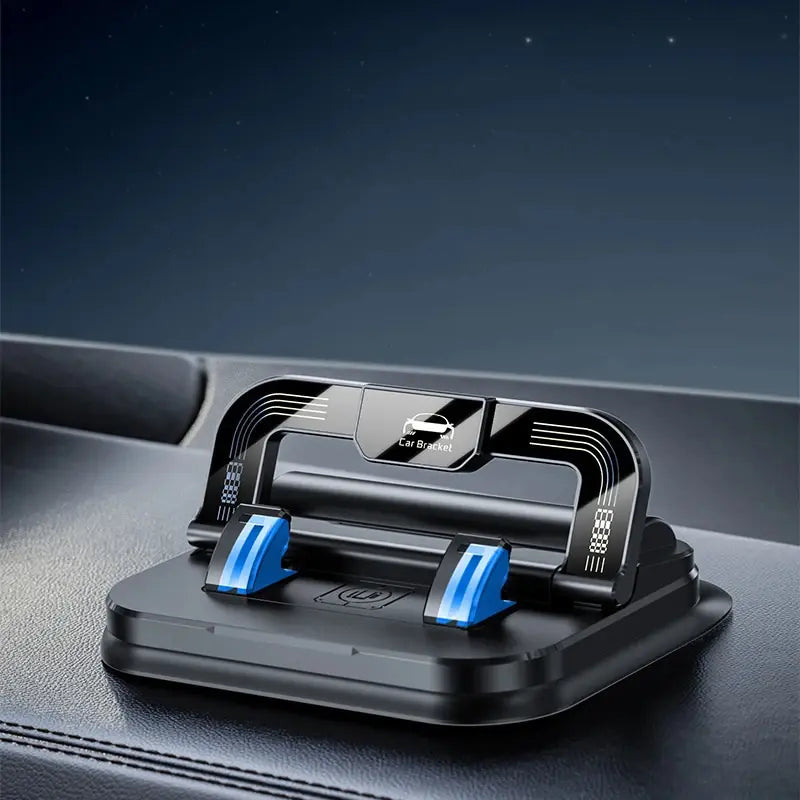 Car phone holder, portable mobile phone holder, stable and durable.In-built parking number plate function, quickly switch to a phone number plate