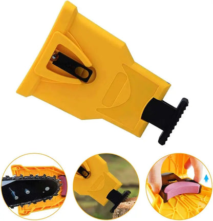 🪚🪚Portable Teeth Chainsaw Sharpener, Proprietary Bar for 14/16/18/20 Inches Two Holes Chain Saw Bar summervibes