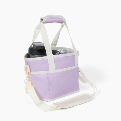 ✨️🥤4 Water Bottle Holder with Strap | Family Size 4 Compartment Drink Bag, Multiple Tumbler Carrier Caddy | Adjustable Fits Large & Small Drinks
