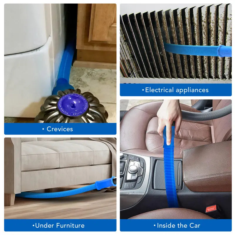 Dryer Vent Cleaner kit Dryer Vacuum Hose Attachment with Stretch Universal Connector