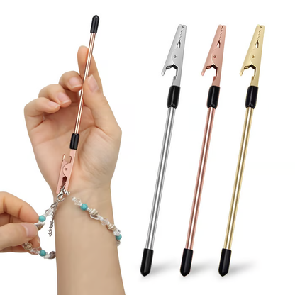✨️Bracelet Helper Tool for Self-Wearing Fastening Assistant Easy to Use Versatile for Various Bracelets