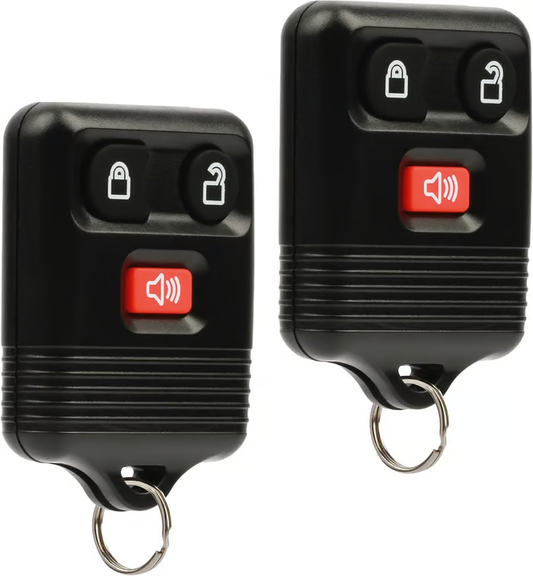 Car Keyless Entry Remote Key Fob Replacement for Ford 1998-2016 F150 F250 F350 Escape Expedition Explorer Ranger/Mazda/Lincoln CWTWB1U331 CWTWB1U345 3Button