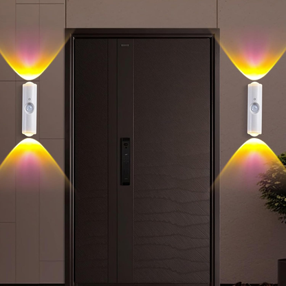 Motion Sensor Wall Lamp Indoor, Rechargeable Sensor Bathroom Light