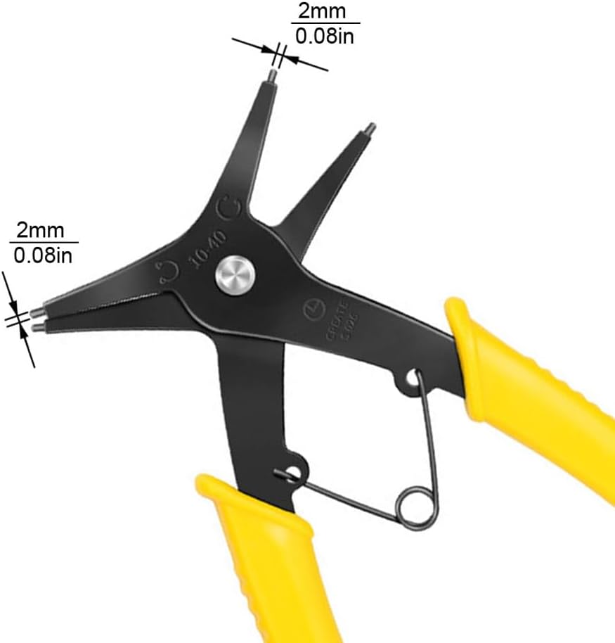🛠️🛠️2 in 1 Snap Ring Pliers - Internal & External Circlip Pliers