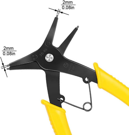 🛠️🛠️2 in 1 Snap Ring Pliers - Internal & External Circlip Pliers