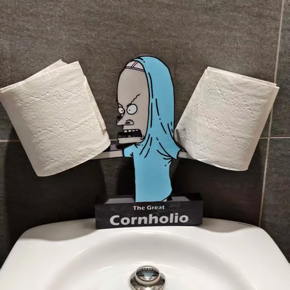 Toilet Paper Holder with Character Design