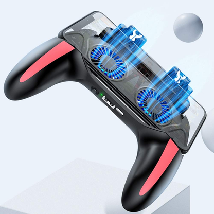 Mobile Phone Gamepad,  Mobile Game Controller with Dual Cooling Fans, 2500mah / 5000mah Battery Optional, Suitable for 4.7-6.5 Inch Mobile Phones