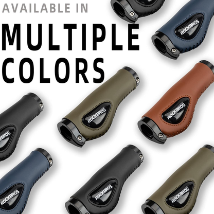 🚲️✨️Bike Handle Grips Ergonomics Design Soft Gel Dual Lock on Bicycle Handlebar Grips
