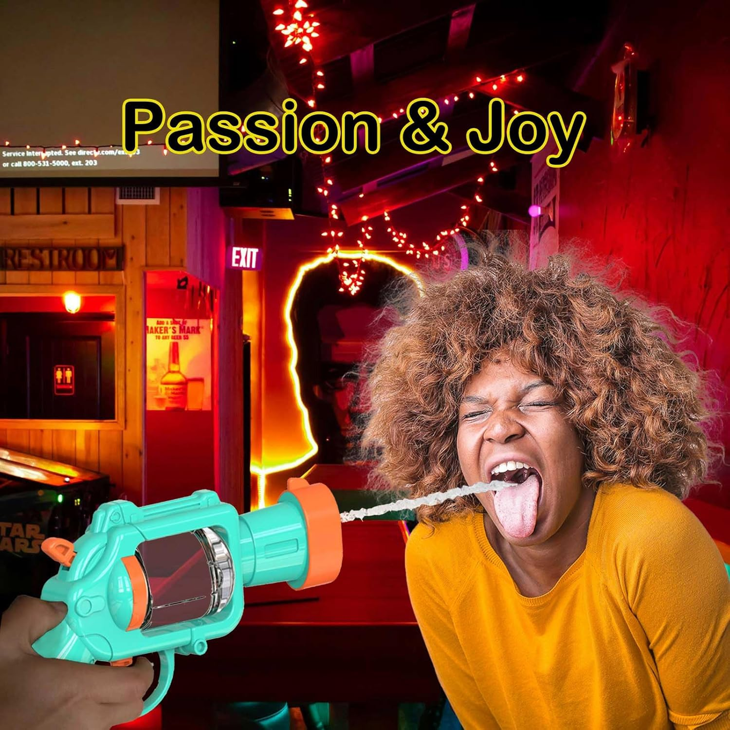 🔫✨️2 PCS Party Water Gun with a Swiveling Head