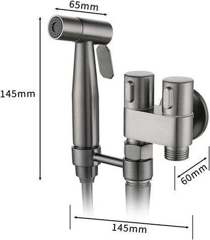 🚿Hand Held Bidet Sprayer for Toilet, Toliet Jet Spray Bidet Attachment with T Valve