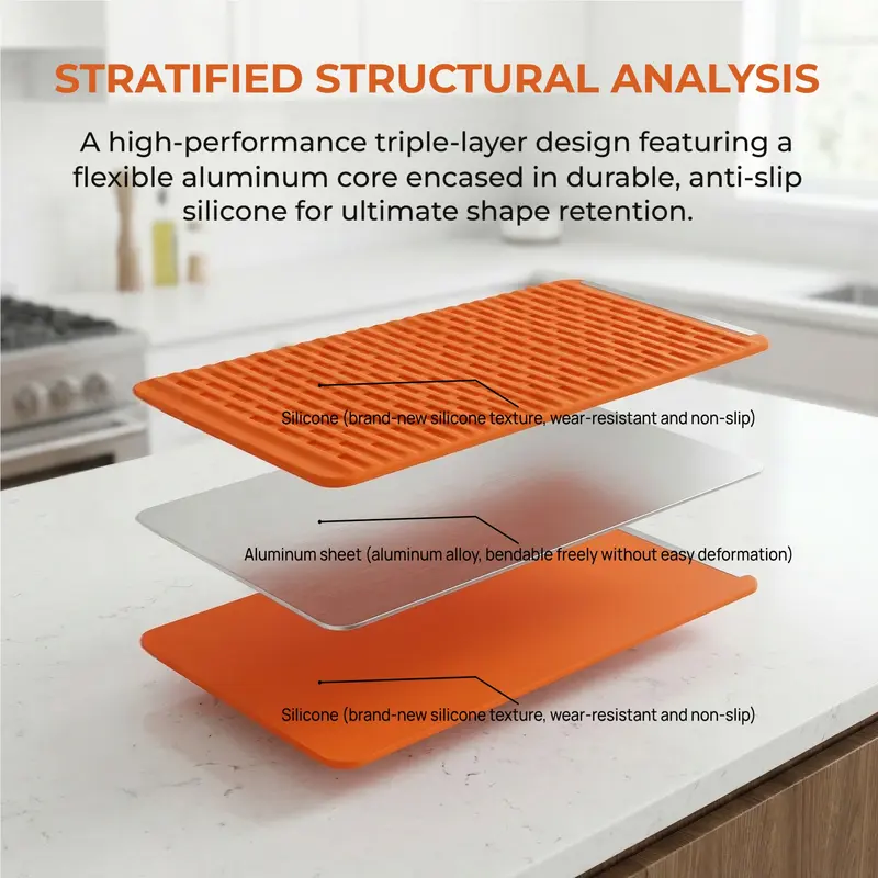 ✨️✨️Flexible Silicone Aluminum Phone Stand, Bendable Rollable Foldable Design