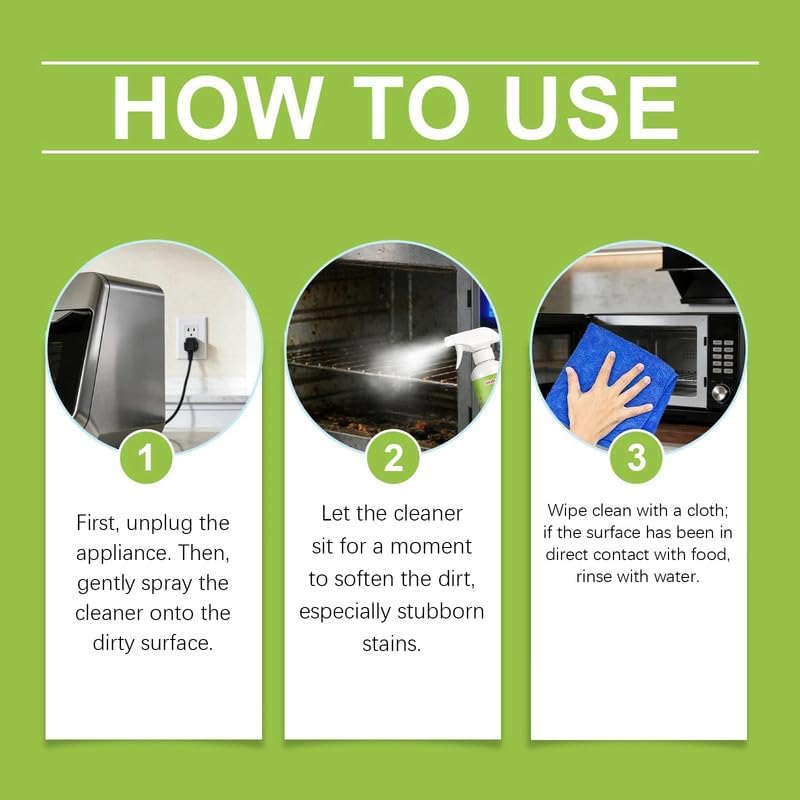 🧽🫧Electrolyzed Ion Kitchen Cleaner Spray, Natural Enzyme Formula Liquid Cleaner for Household Appliances & Easy Cleaning Solution