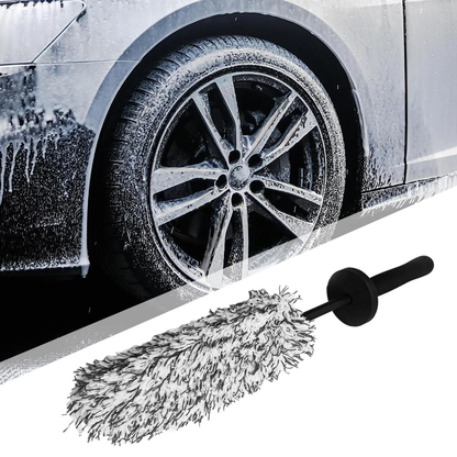 Wheel Barrel Brush, Cleaning Brush for Wheels, 1 Pack